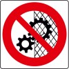 Cartello vietato rimuovere dispositivi di sicurezza 270x270