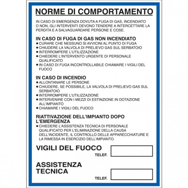 Etich. norme di comportamento GPL 210x297