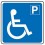 Cart. parcheggio disabili 250x250