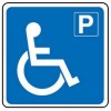 Cart. parcheggio disabili 250x250