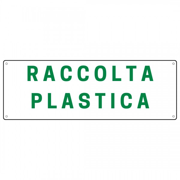 Cart. Raccolta plastica 350x125