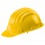 Elmetto semplice in politene giallo