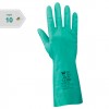 Guanto nitrile con interno in cotone - tg. 10