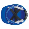 Elmetto in ABS blu