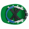 Elmetto in ABS verde