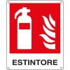 Cartello di segnalazione estintore 160x210