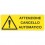 Cartello di pericolo cancello automatico