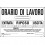 Cartello informativo orario di lavoro