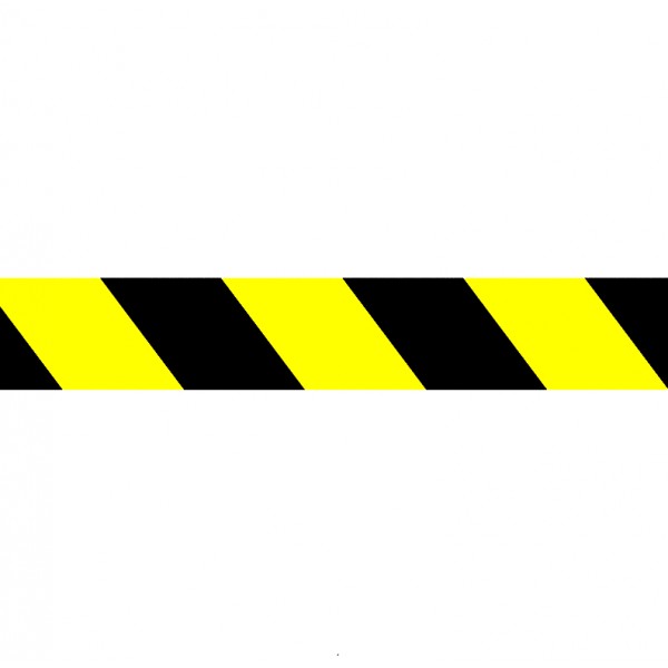 Nastro adesivo giallo/nero