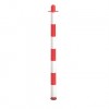 Paletto in PVC bianco/rosso