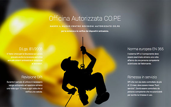 Revisione sistemi anticaduta CoPe