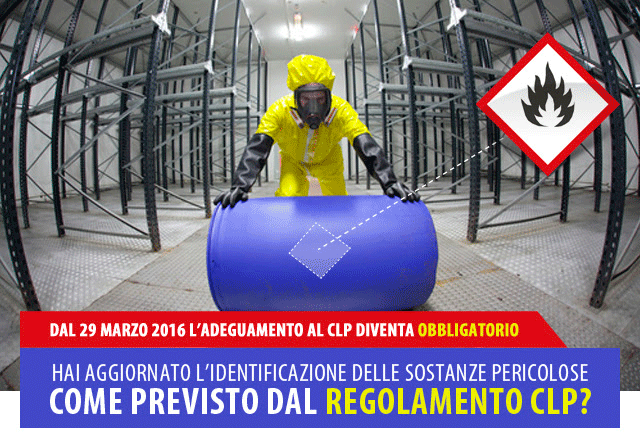 Adeguamento al CLP in Italia è obbligatorio. D. Lgs n. 39, in vigore dal 29 marzo 2016