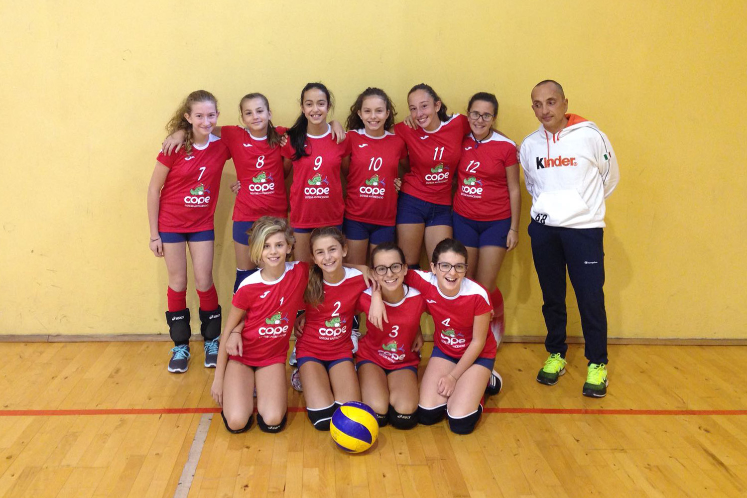 Co.Pe. sponsorizza la pallavolo GSO DARFO under 14