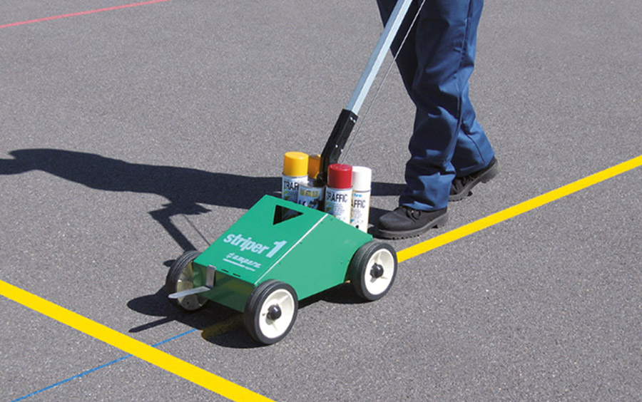 Carrello traccialinee
