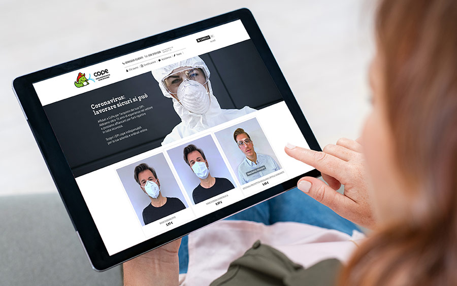 Nuovo e-commerce Cope: i tuoi DPI in un click