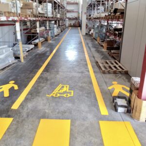 Segnaletica orizzontale azienda