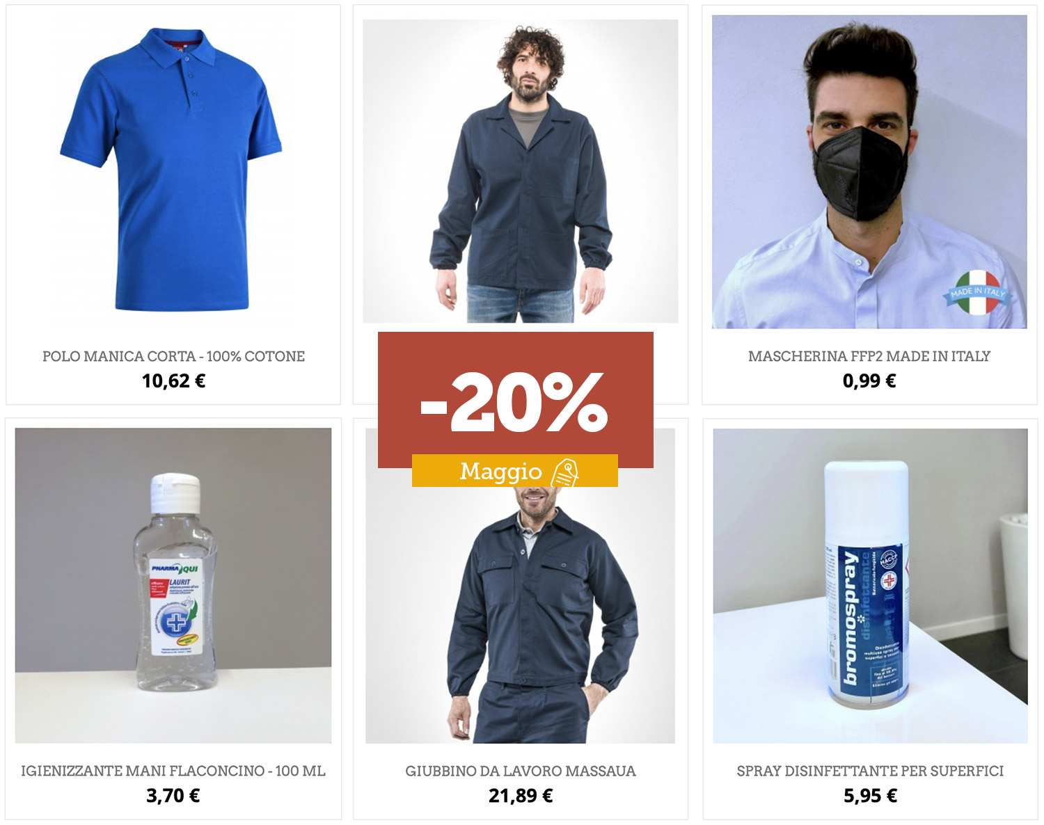Shop online: le offerte di maggio
