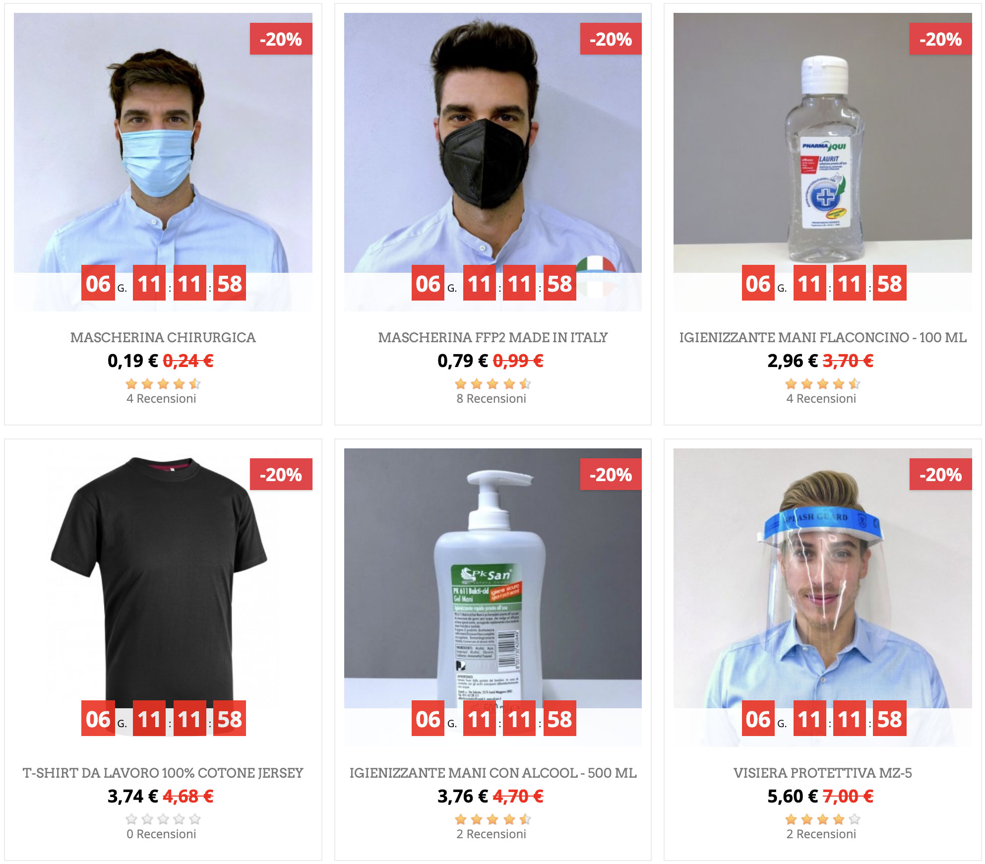 Shop online: ultimi giorni al -20%