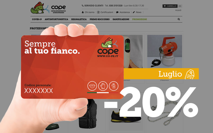 Shop online le offerte di luglio